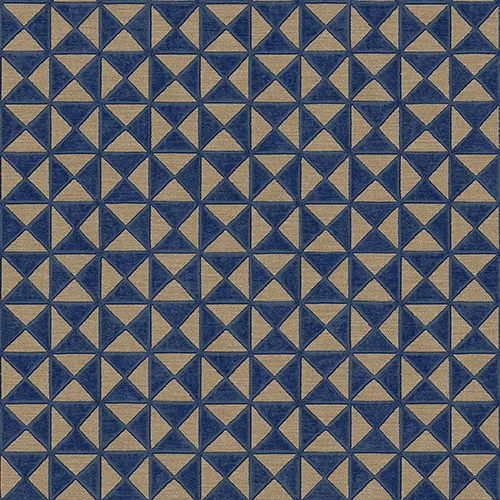 Blue Embossed Wallpaper – Glittering Accents (24105-4)